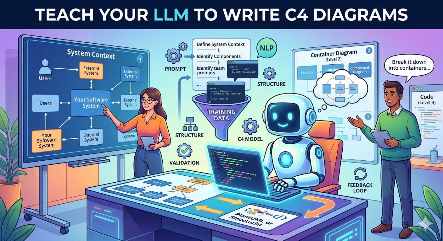 How to Teach Your LLM to Write C4 Diagrams
