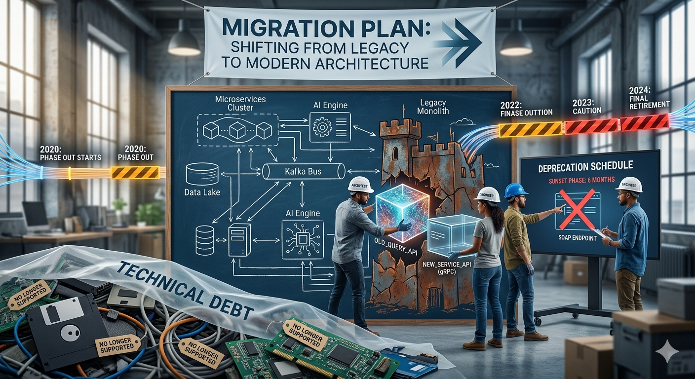 Managing Deprecated Tech in Architecture